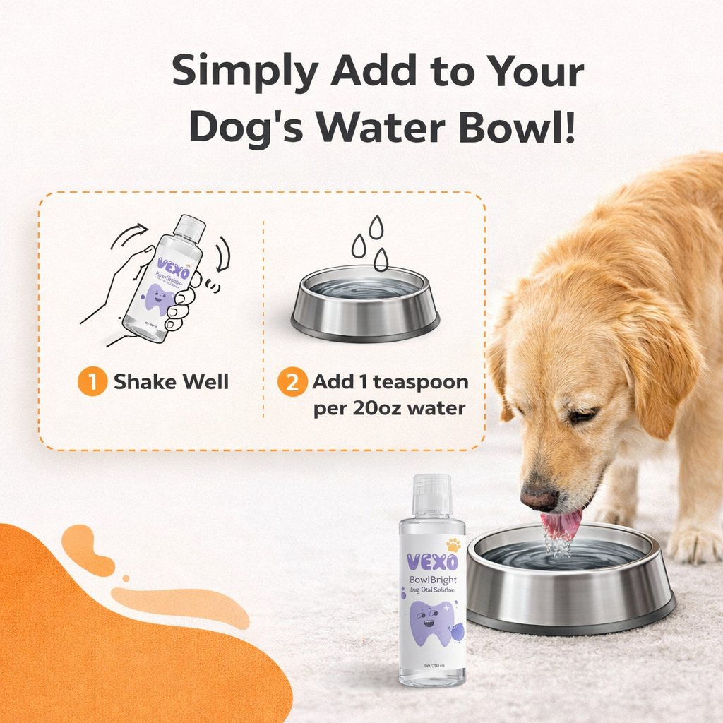 Vexo™ BowlBright Dog Oral Solution
